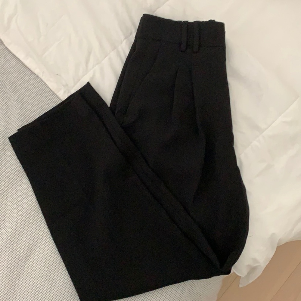 Zara pleated pants